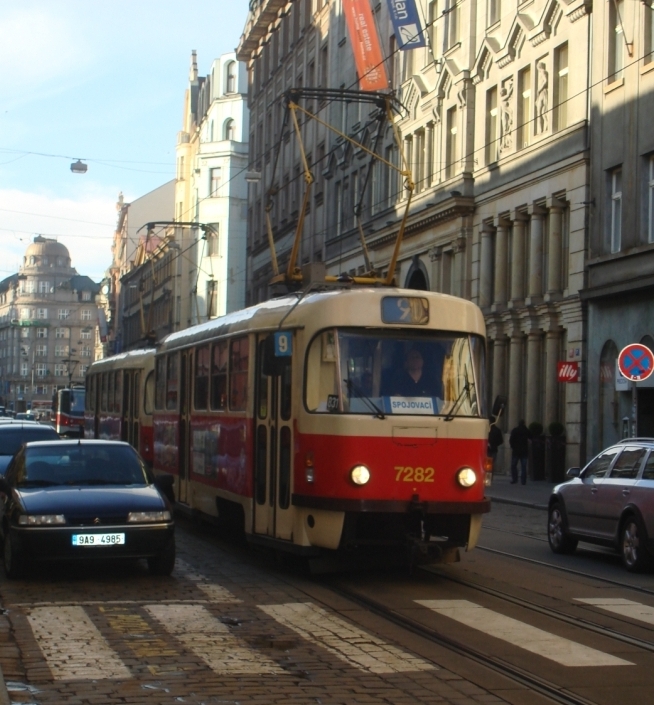 Прага, Tatra T3SUCS № 7282