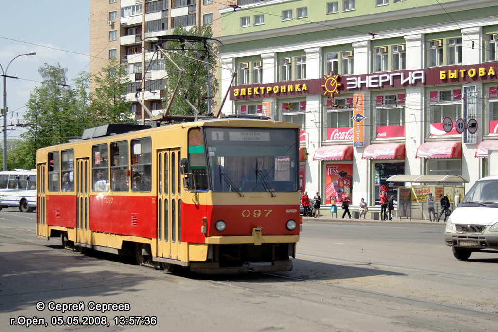 Oryol, Tatra T6B5SU # 097