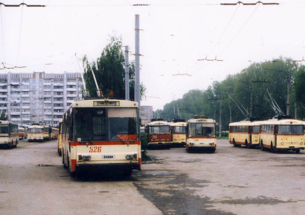 Львов, Škoda 14Tr02/6 № 526