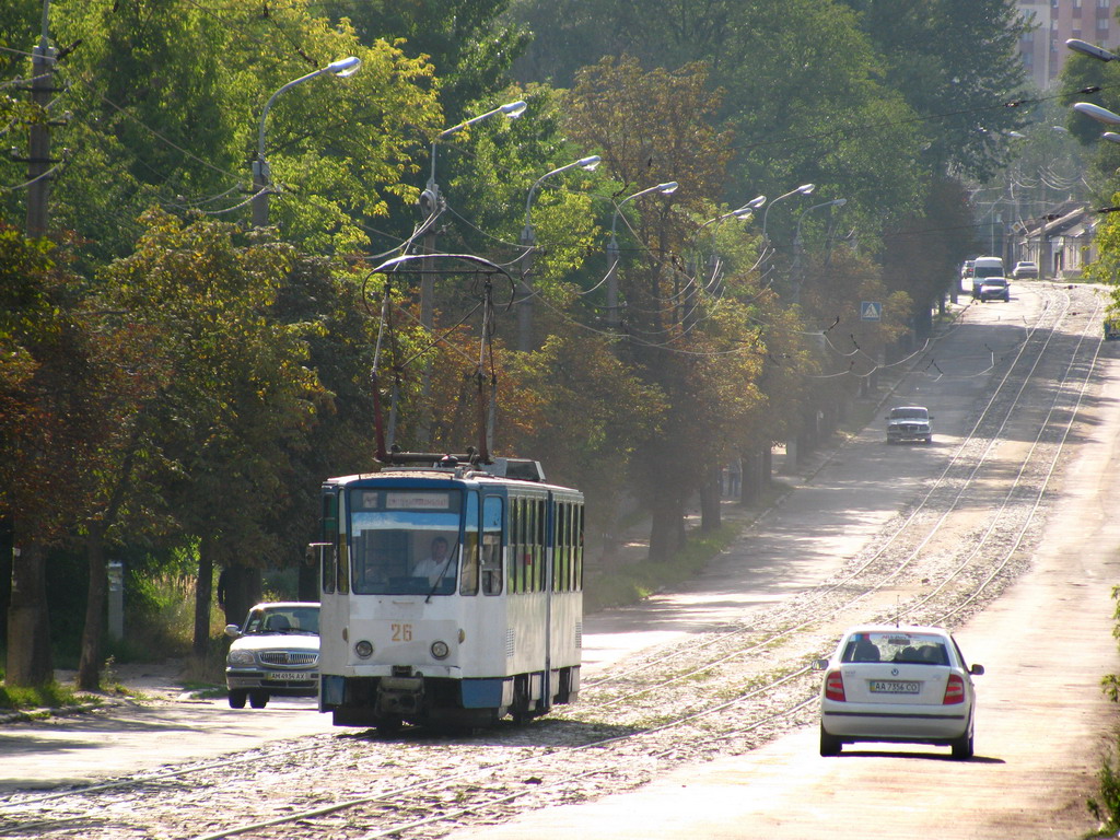 Житомир, Tatra KT4SU № 26
