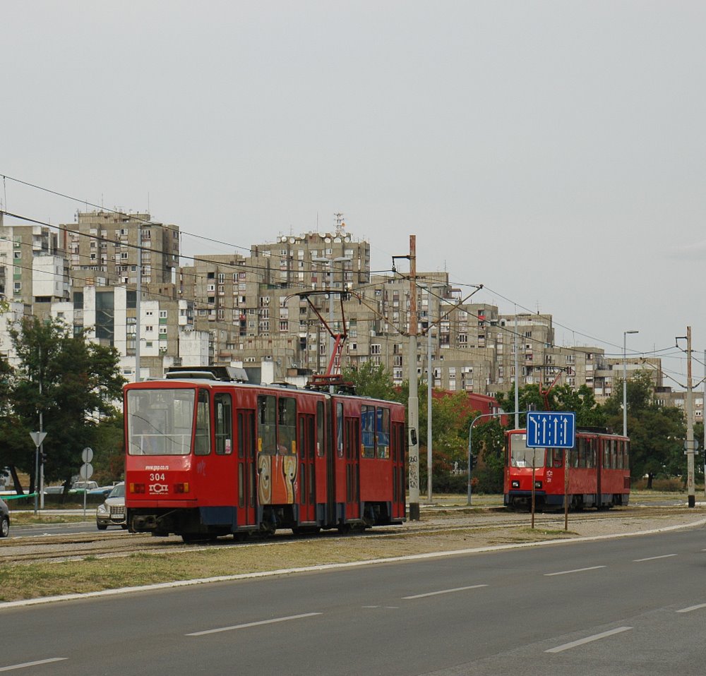 Белград, Tatra KT4YU № 304