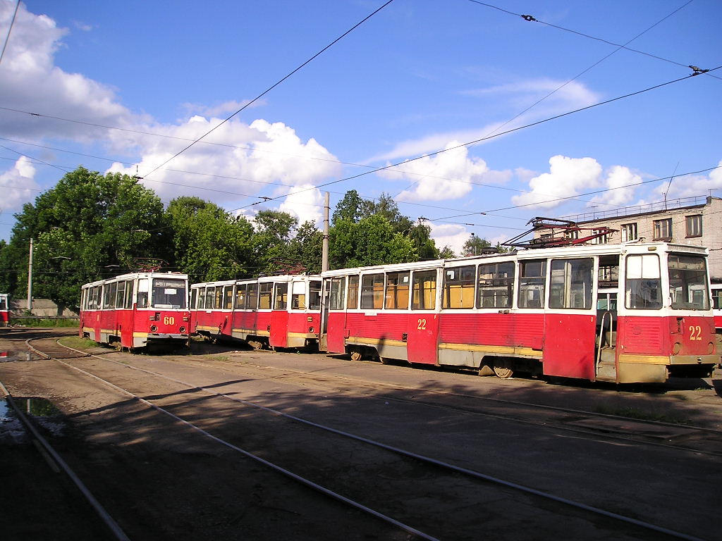 Yaroslavl, 71-605 (KTM-5M3) № 60; Yaroslavl, 71-605 (KTM-5M3) № 22