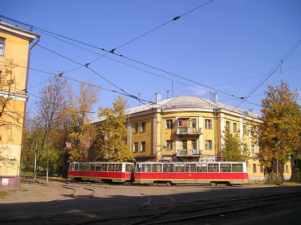 Ярославль, 71-605 (КТМ-5М3) № 24; Ярославль, 71-605 (КТМ-5М3) № 25