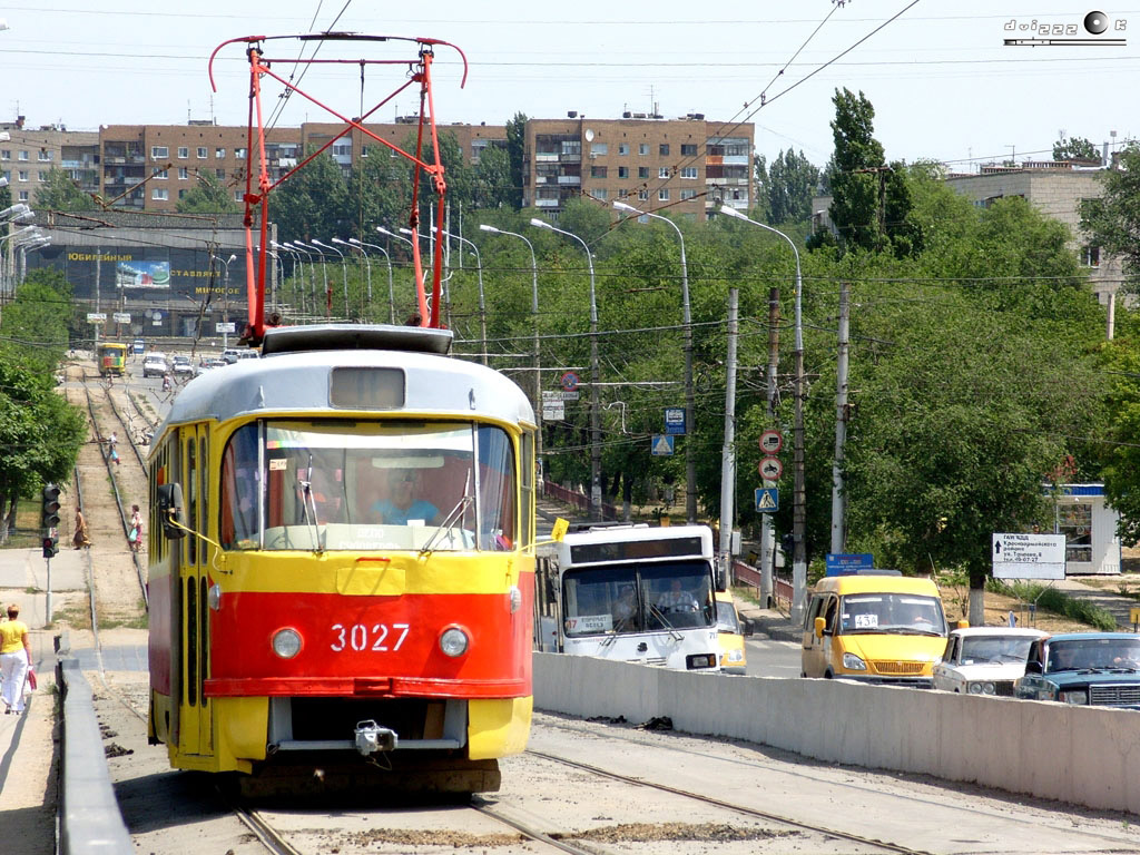 Volgograd, Tatra T3SU (2-door) N°. 3027