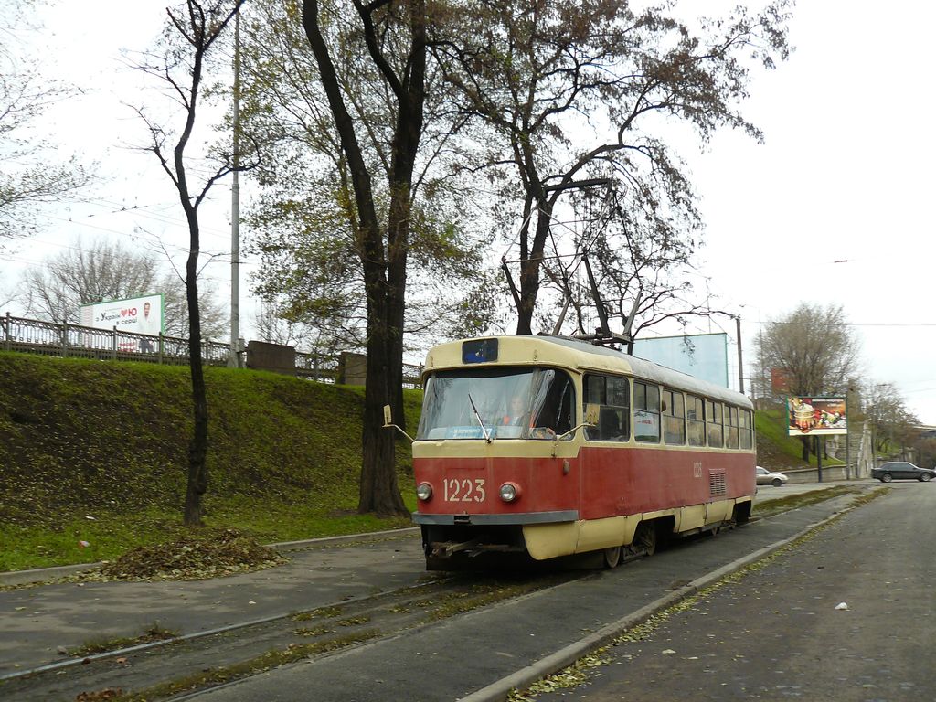 Днепр, Tatra T3SU № 1223