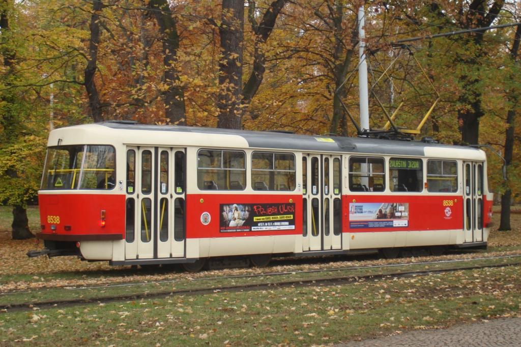 Прага, Tatra T3R.P № 8538