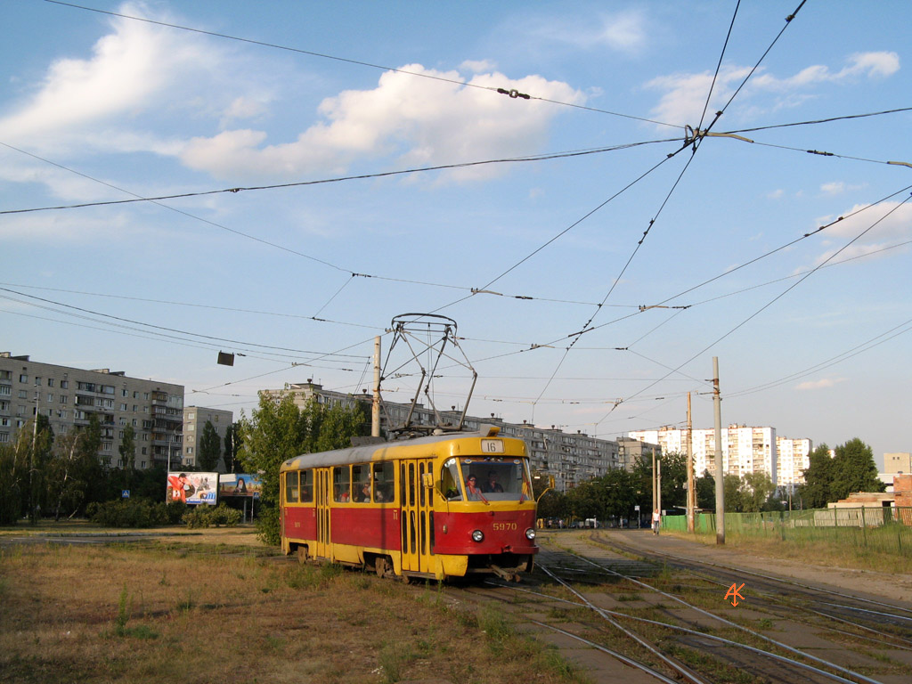 Киев, Tatra T3SU № 5970