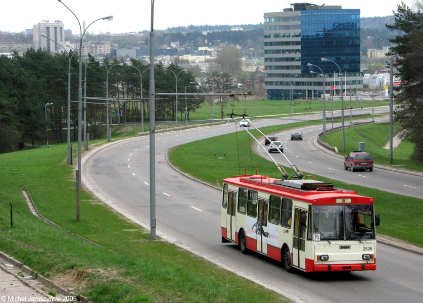 Вильнюс, Škoda 14Tr02/6 № 2526
