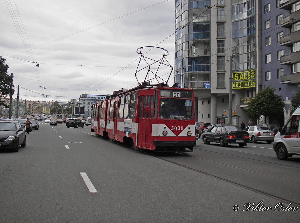 Санкт-Петербург, ЛВС-86К № 3038 Санкт-Петербург, ЛВС-86К № 3038