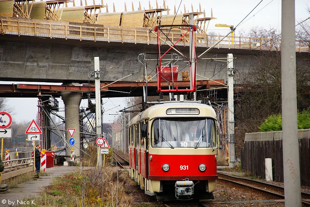 Галле, Tatra T4D № 931
