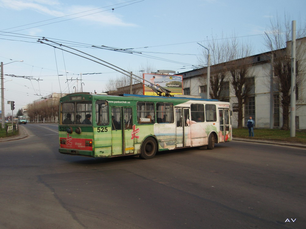 Львов, Škoda 14Tr02/6 № 525
