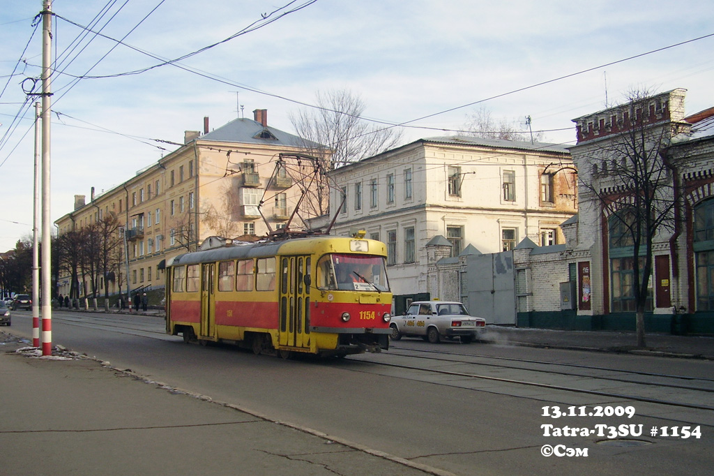 Ульяновск, Tatra T3SU № 1154