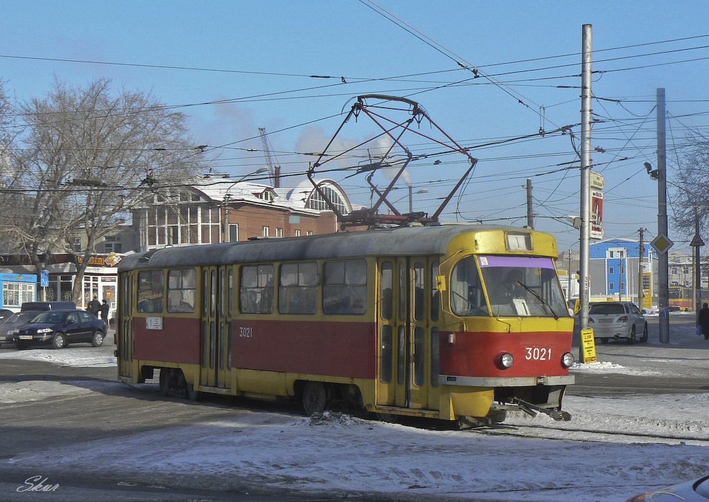 Барнаул, Tatra T3SU № 3021