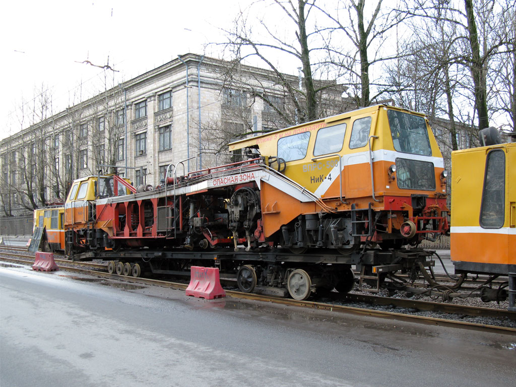 Saint-Petersburg, VPRS-500 № НиК-4; Saint-Petersburg — Track repairs