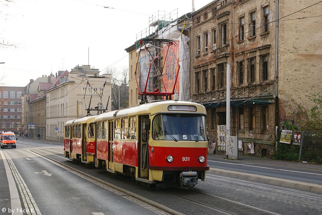 Галле, Tatra T4D № 931