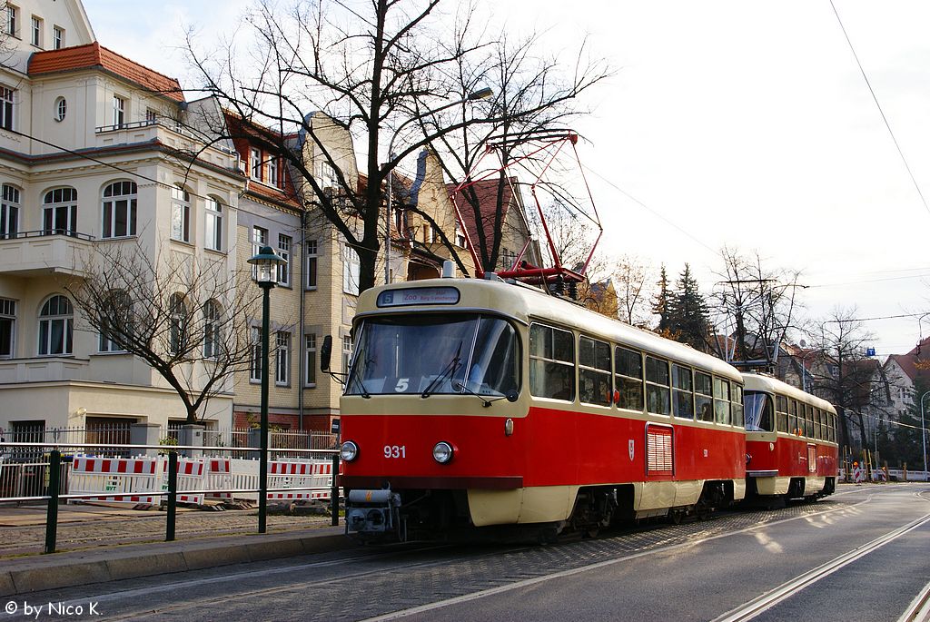 Галле, Tatra T4D № 931