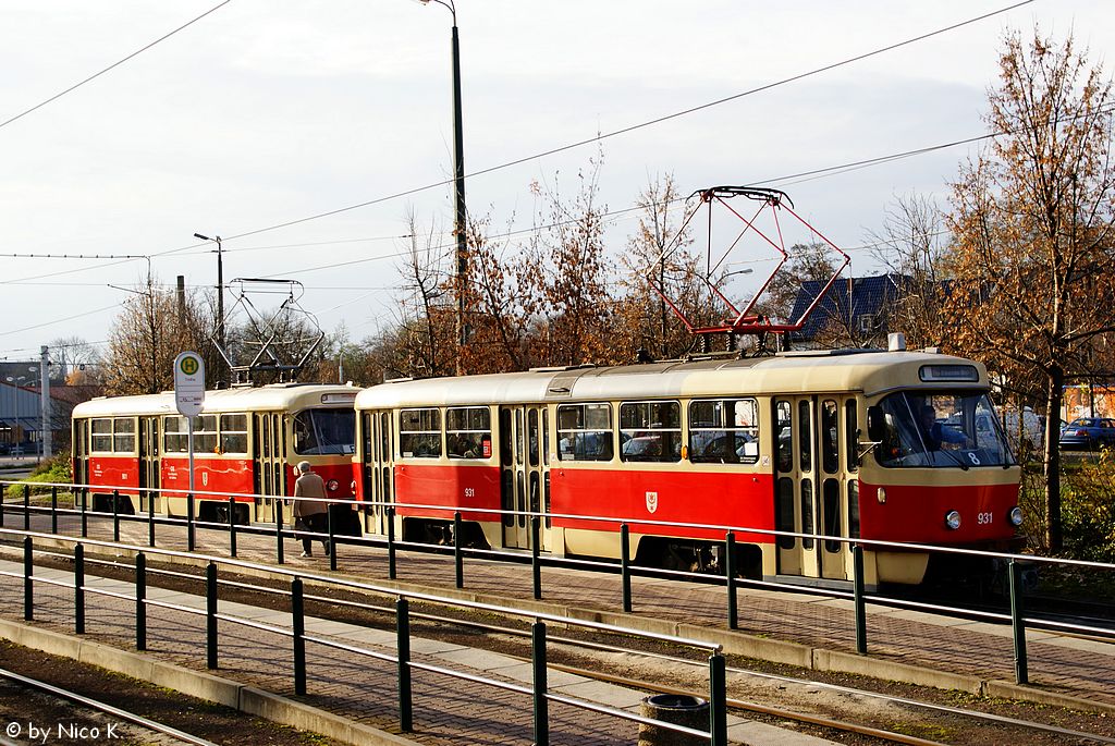 Галле, Tatra T4D № 931