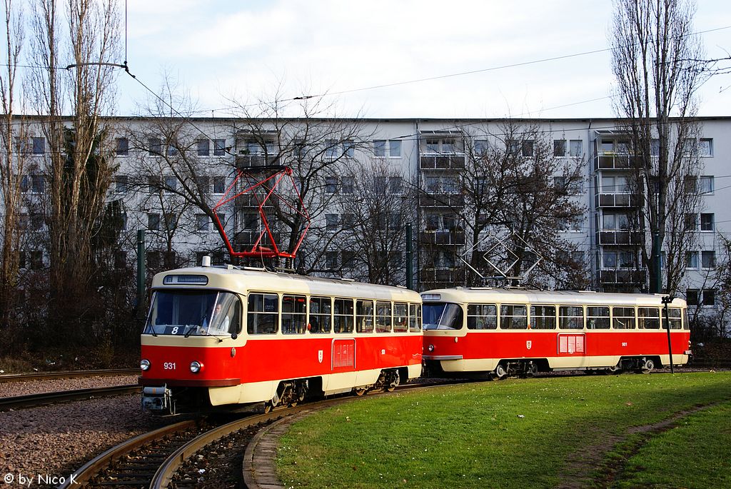 Галле, Tatra T4D № 931
