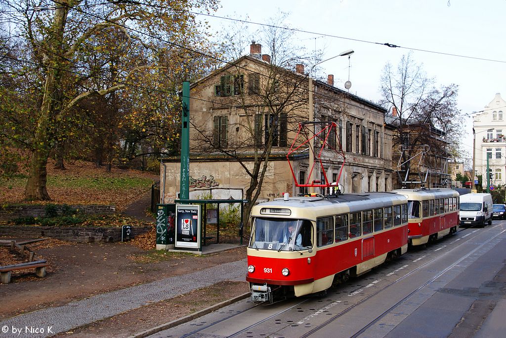 Галле, Tatra T4D № 931
