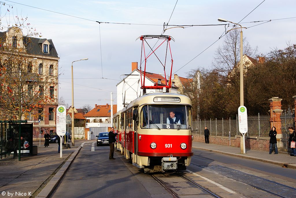 Галле, Tatra T4D № 931
