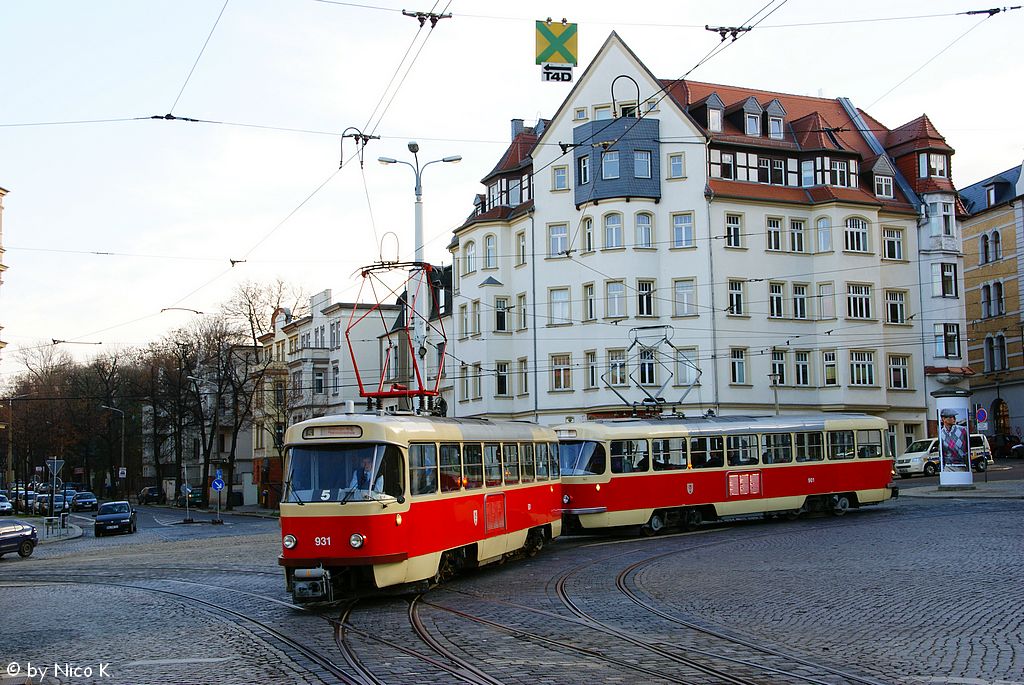 Галле, Tatra T4D № 931