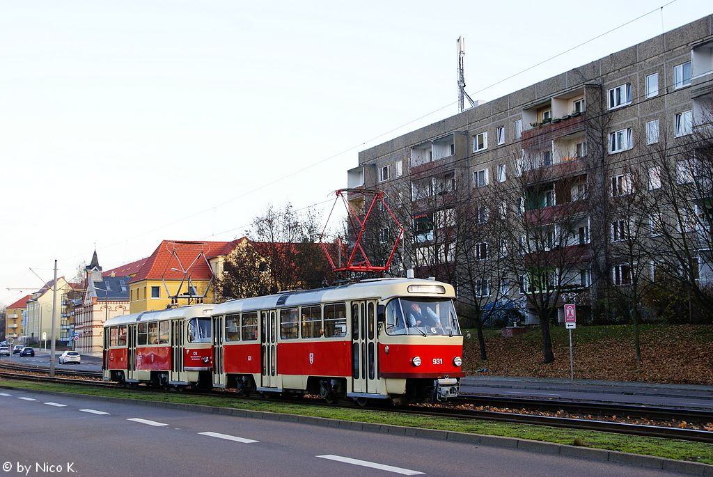 Галле, Tatra T4D № 931