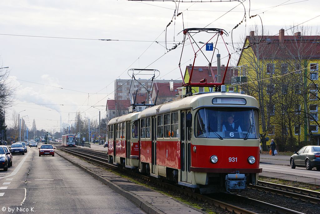 Галле, Tatra T4D № 931
