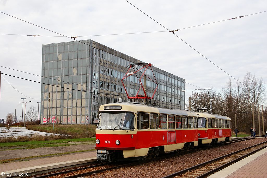 Галле, Tatra T4D № 931