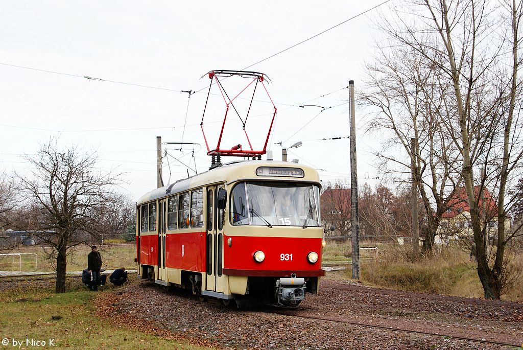 Галле, Tatra T4D № 931