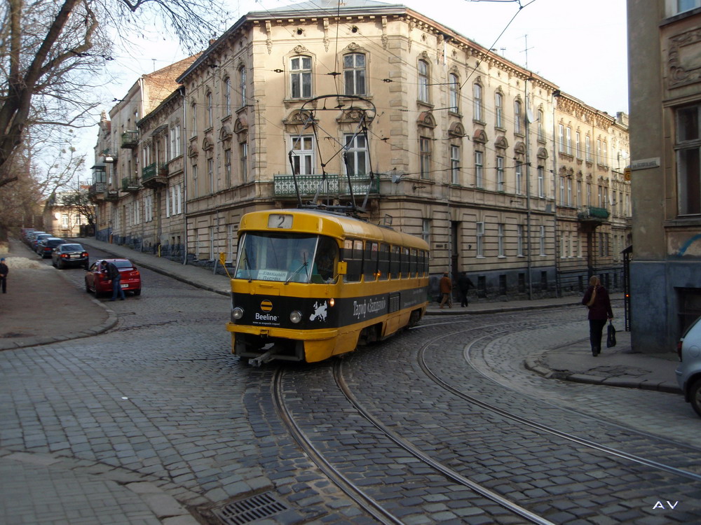 Львів, Tatra T4SU № 850