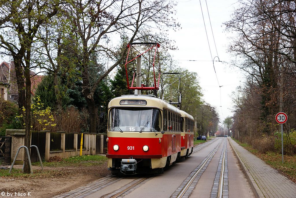 Галле, Tatra T4D № 931