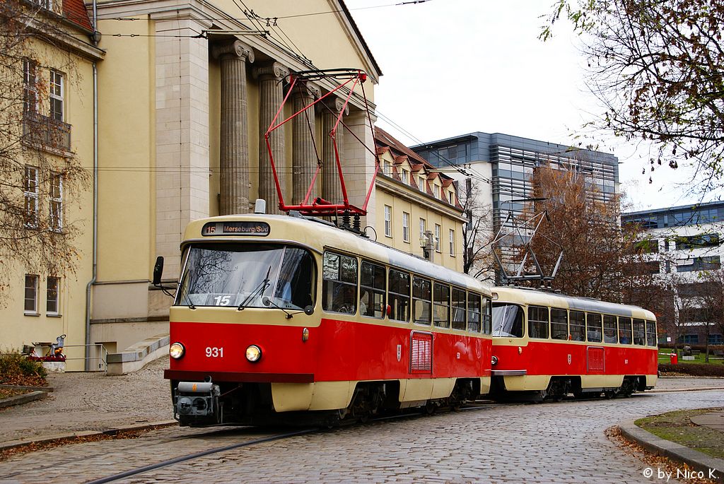 Галле, Tatra T4D № 931