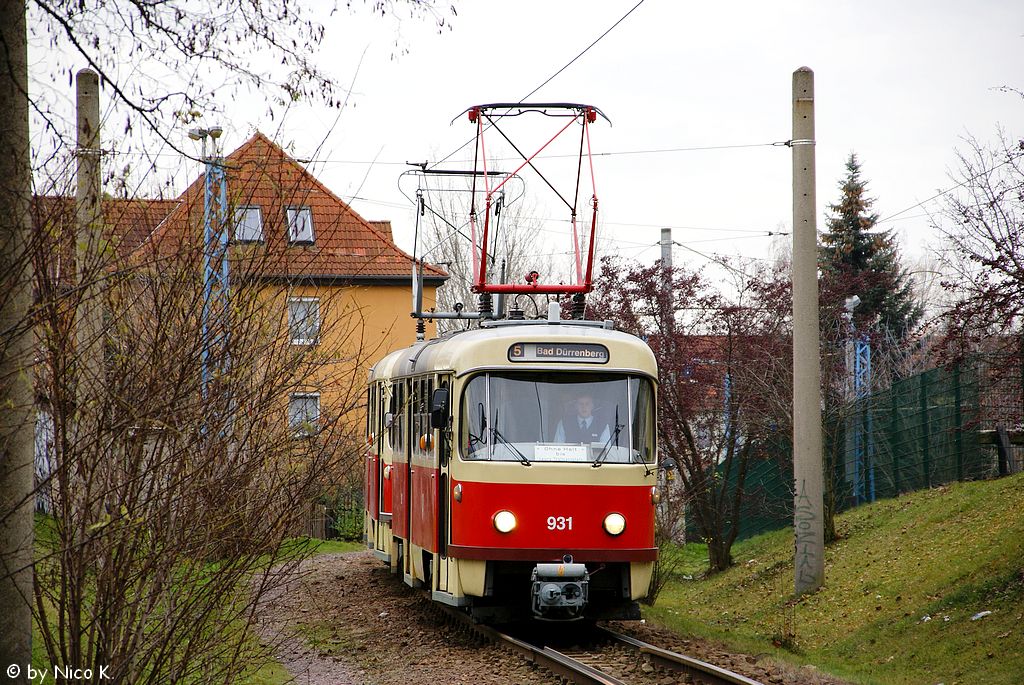 Галле, Tatra T4D № 931