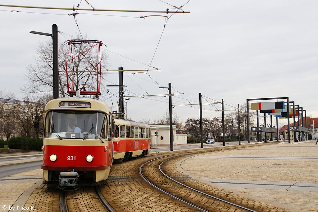 Галле, Tatra T4D № 931