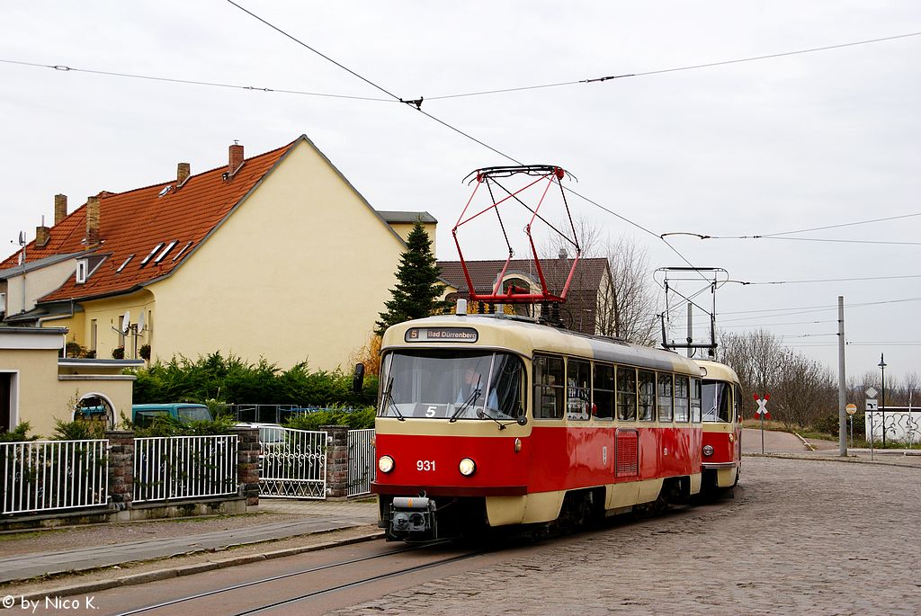Галле, Tatra T4D № 931