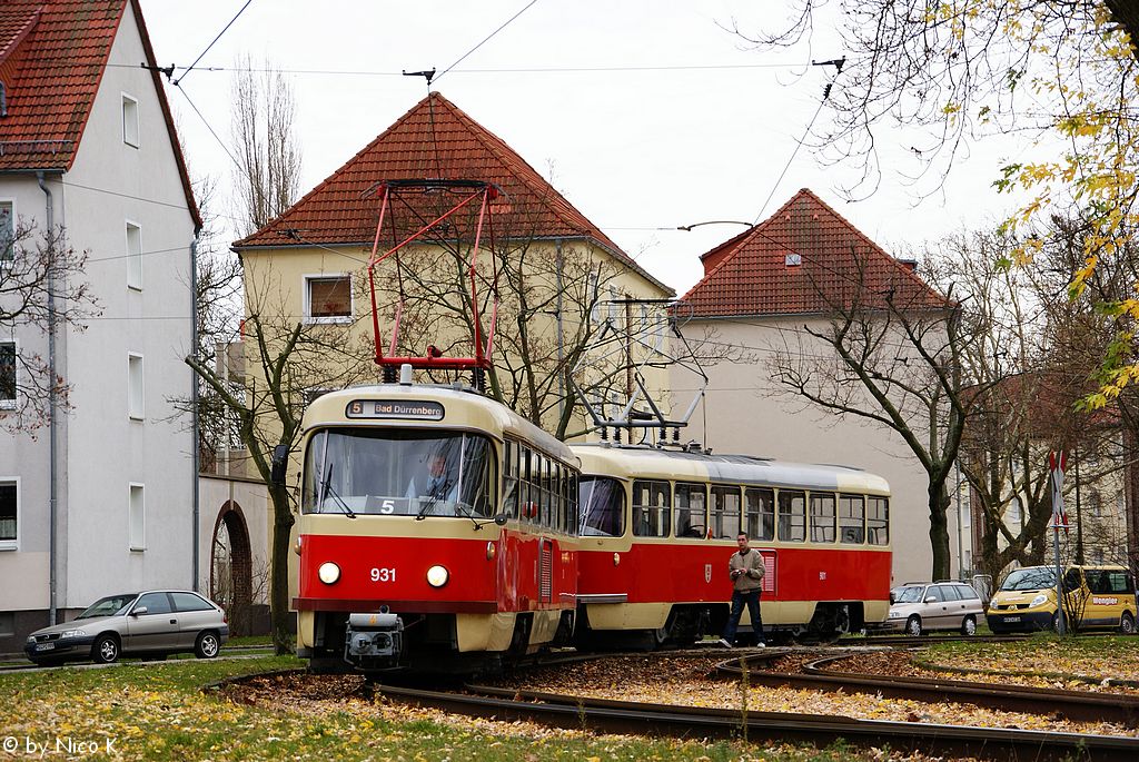 Галле, Tatra T4D № 931