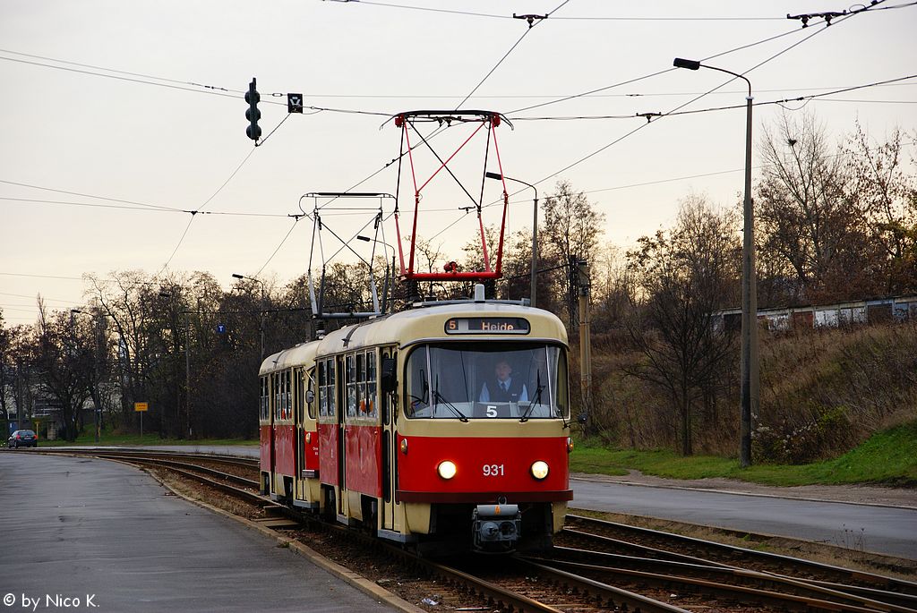 Галле, Tatra T4D № 931
