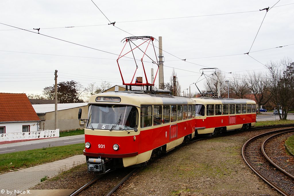 Галле, Tatra T4D № 931