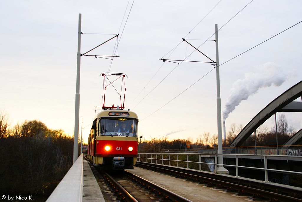 Галле, Tatra T4D № 931
