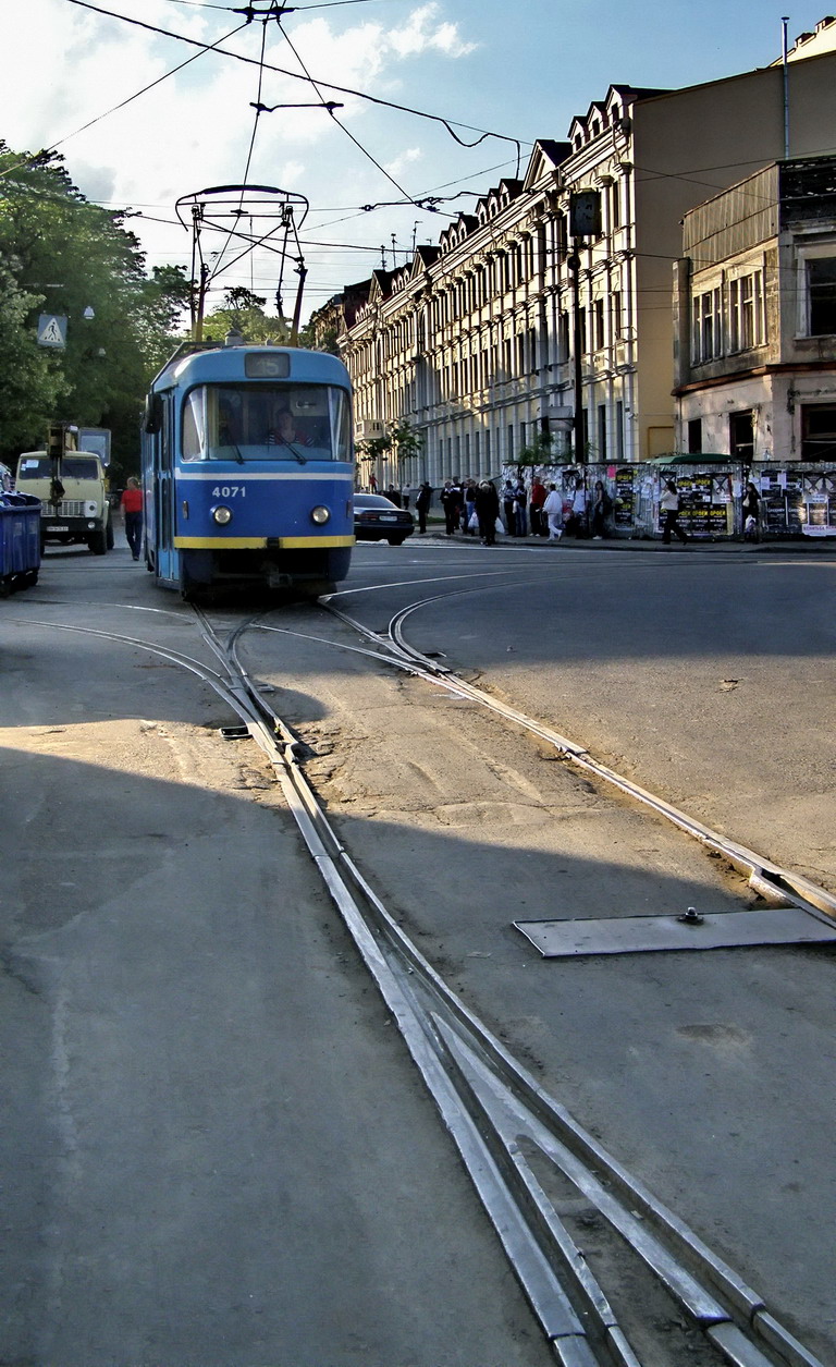 Одесса, Tatra T3R.P № 4071; Одесса — Конечные станции
