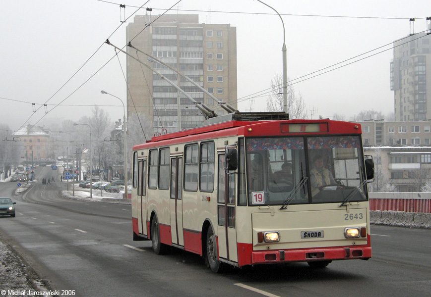 Вильнюс, Škoda 14Tr13/6 № 2643