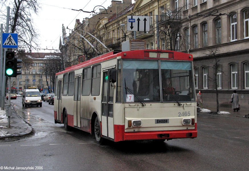 Вильнюс, Škoda 14Tr02/6 № 2465