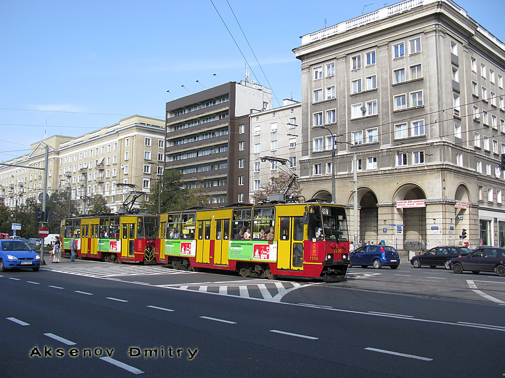 Варшава, Konstal 105Na № 1190
