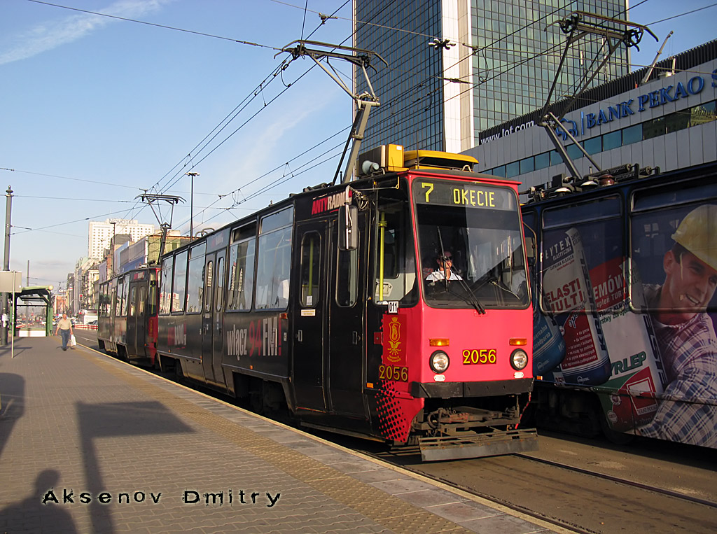 Варшава, Konstal 105N2k № 2056