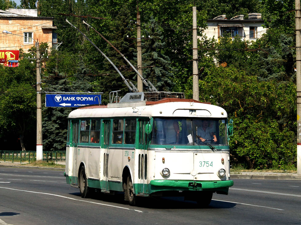 Крымский троллейбус, Škoda 9TrH27 № 3754