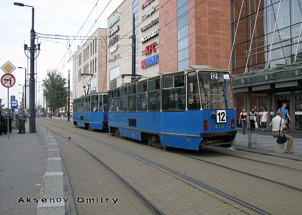 Краков, Konstal 105Na № 418