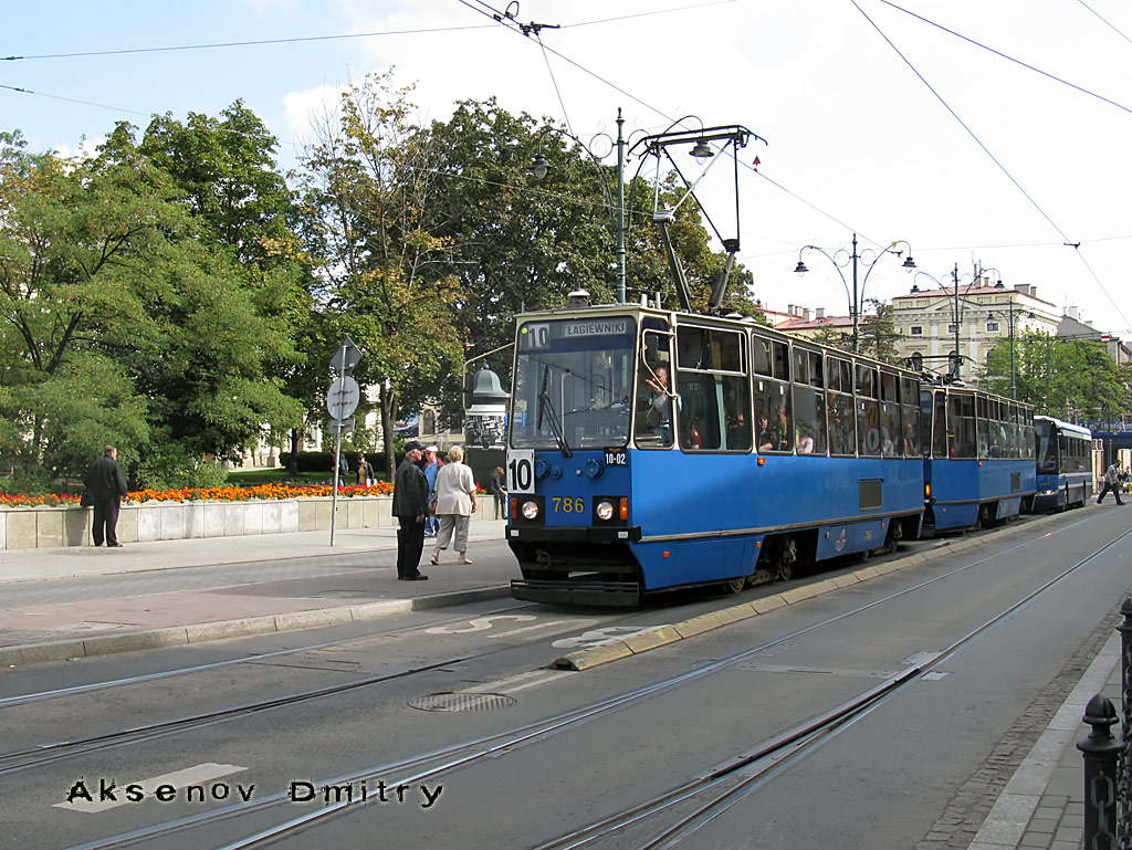 Краков, Konstal 105Na № 786