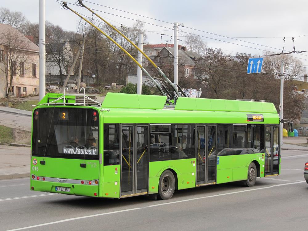 Kaunas, Solaris Trollino III 12 AC № 015