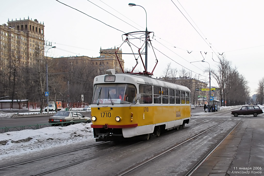 Maskava, Tatra T3SU № 1710 Maskava, Tatra T3SU № 1710