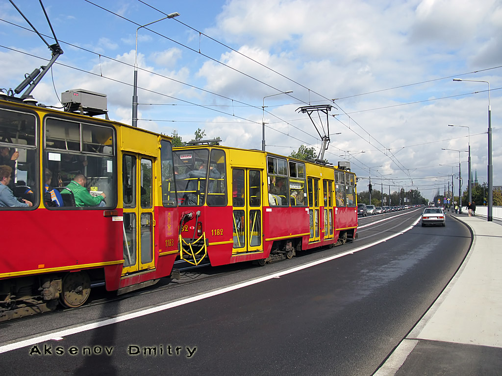 Варшава, Konstal 105Na № 1182